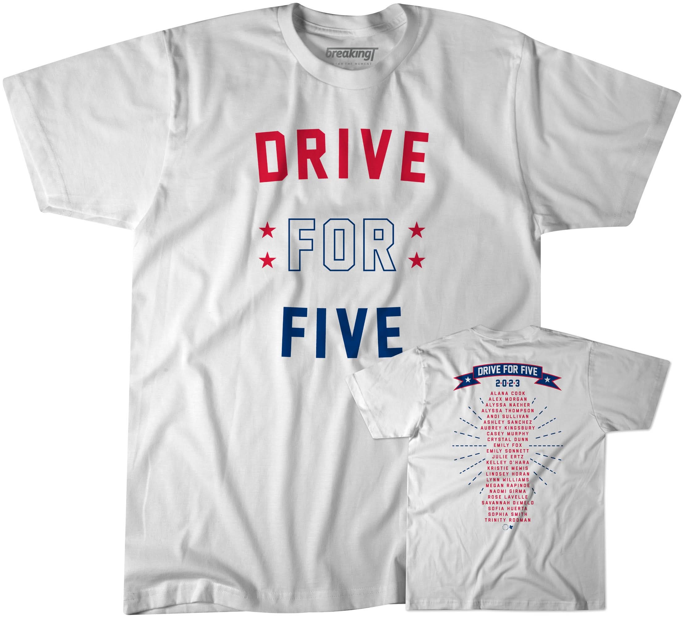 2023 Drive for Five Roster USWNTPA 1