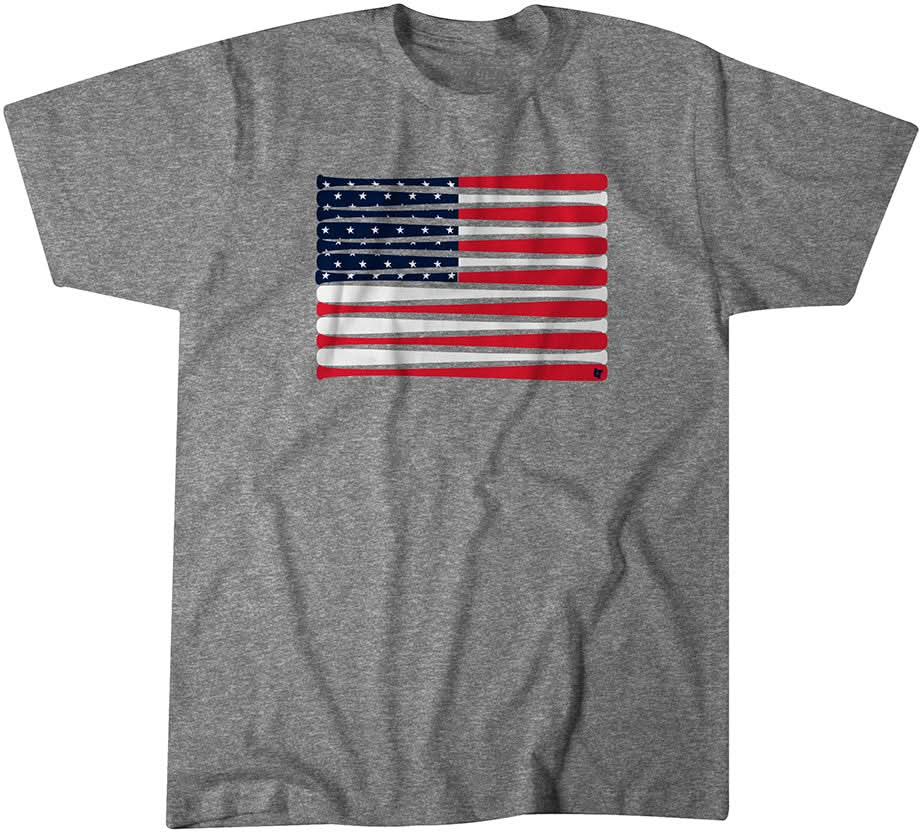 USA: Baseball Flag 1