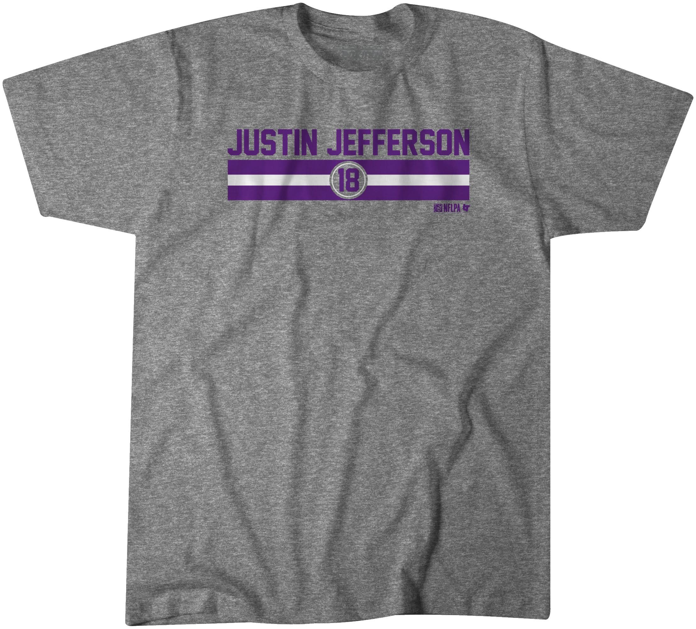 Justin Jefferson: Name & Number Stripe 1
