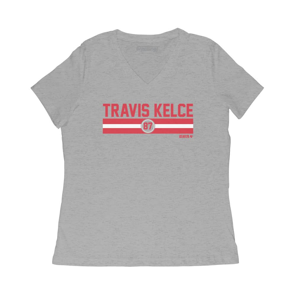 Travis Kelce: Name & Number Stripe 3