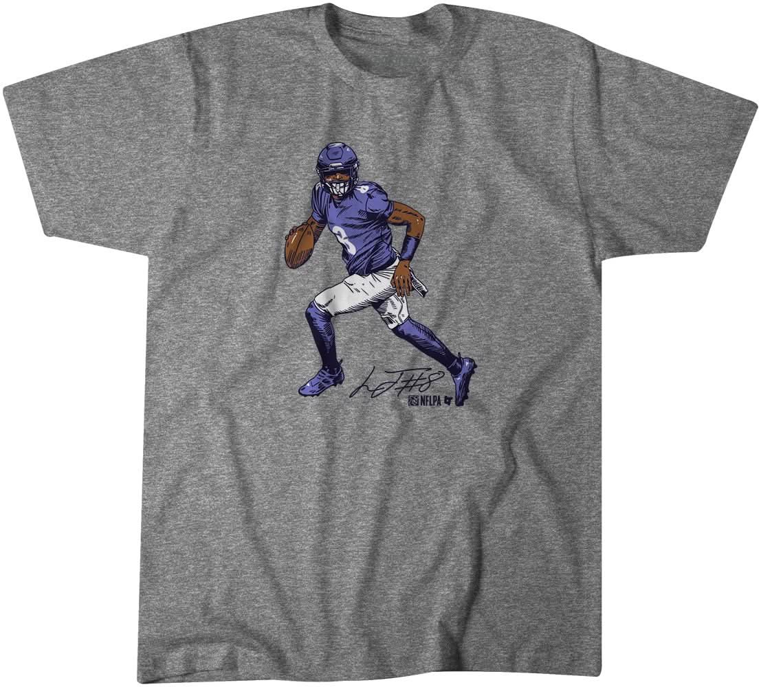 Lamar Jackson Superstar Pose 1