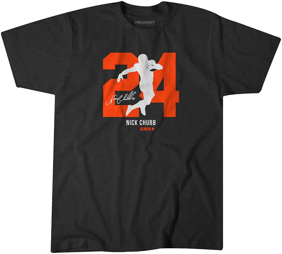 Nick Chubb Action Number Silo 1