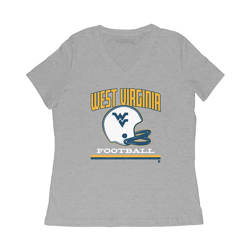 WVU: Vintage Football Helmet 3