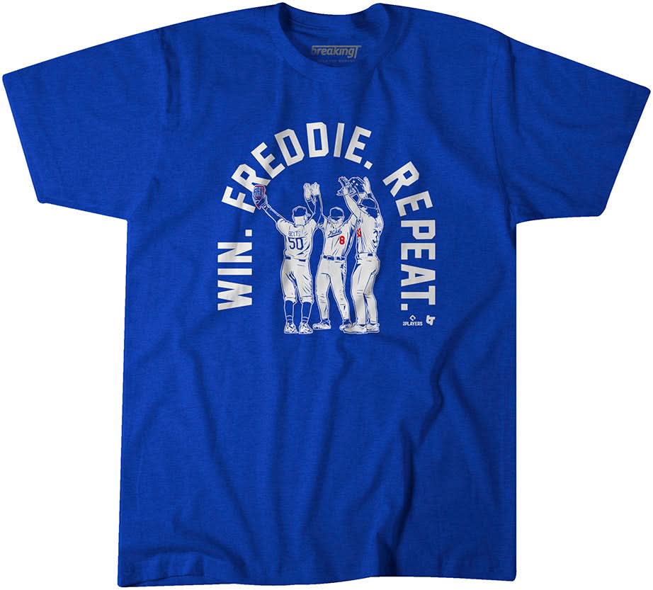 Mookie Betts, James Outman, & Kike Hernandez: Win. Freddie. Repeat. 1