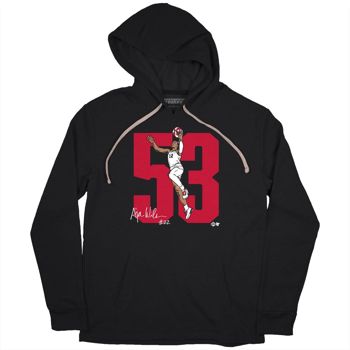 A'ja Wilson: 53 2
