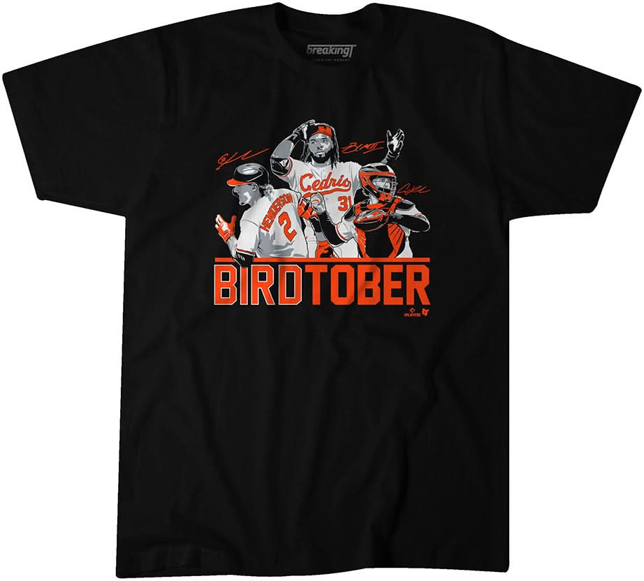Adley Rutschman, Gunnar Henderson, & Cedric Mullins: Birdtober 1