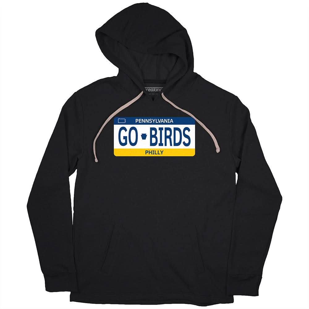 Go Birds License Plate 2