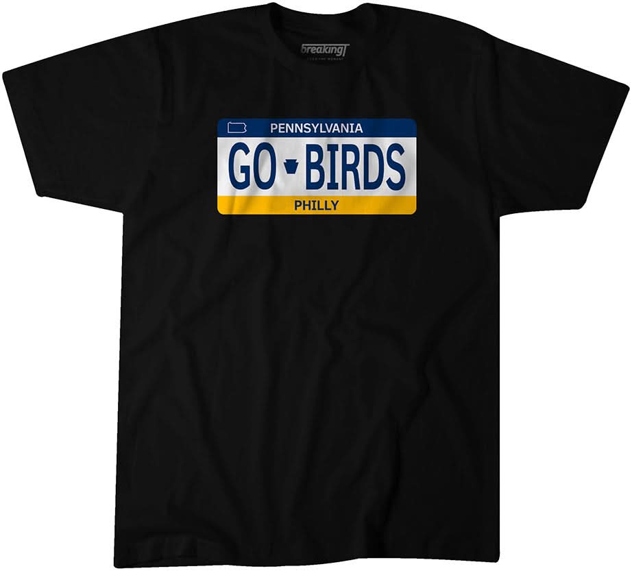 Go Birds License Plate 1