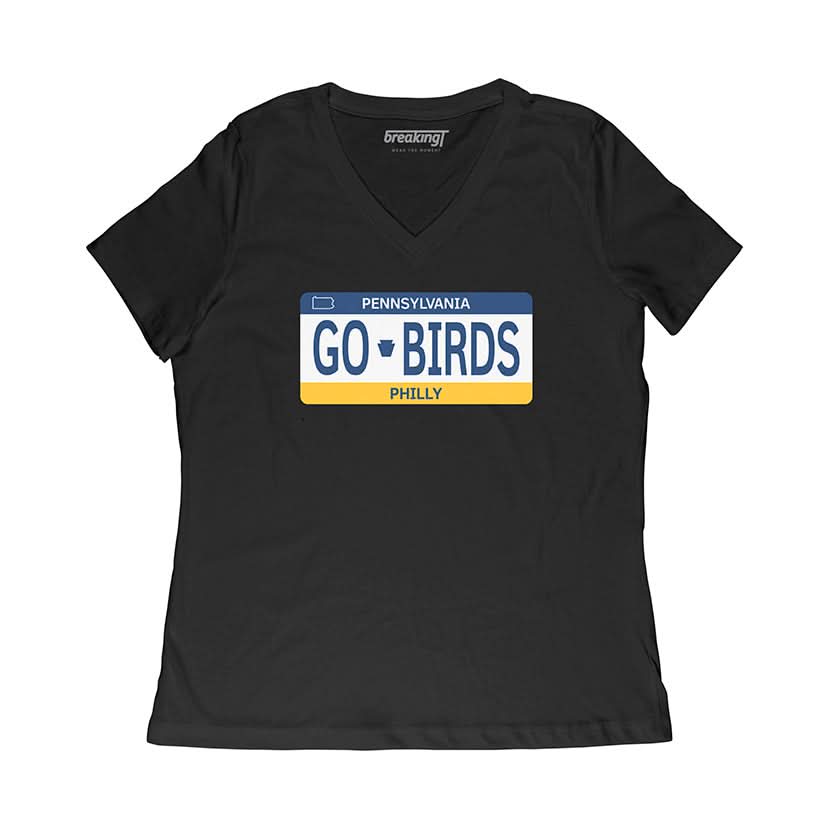 Go Birds License Plate 3