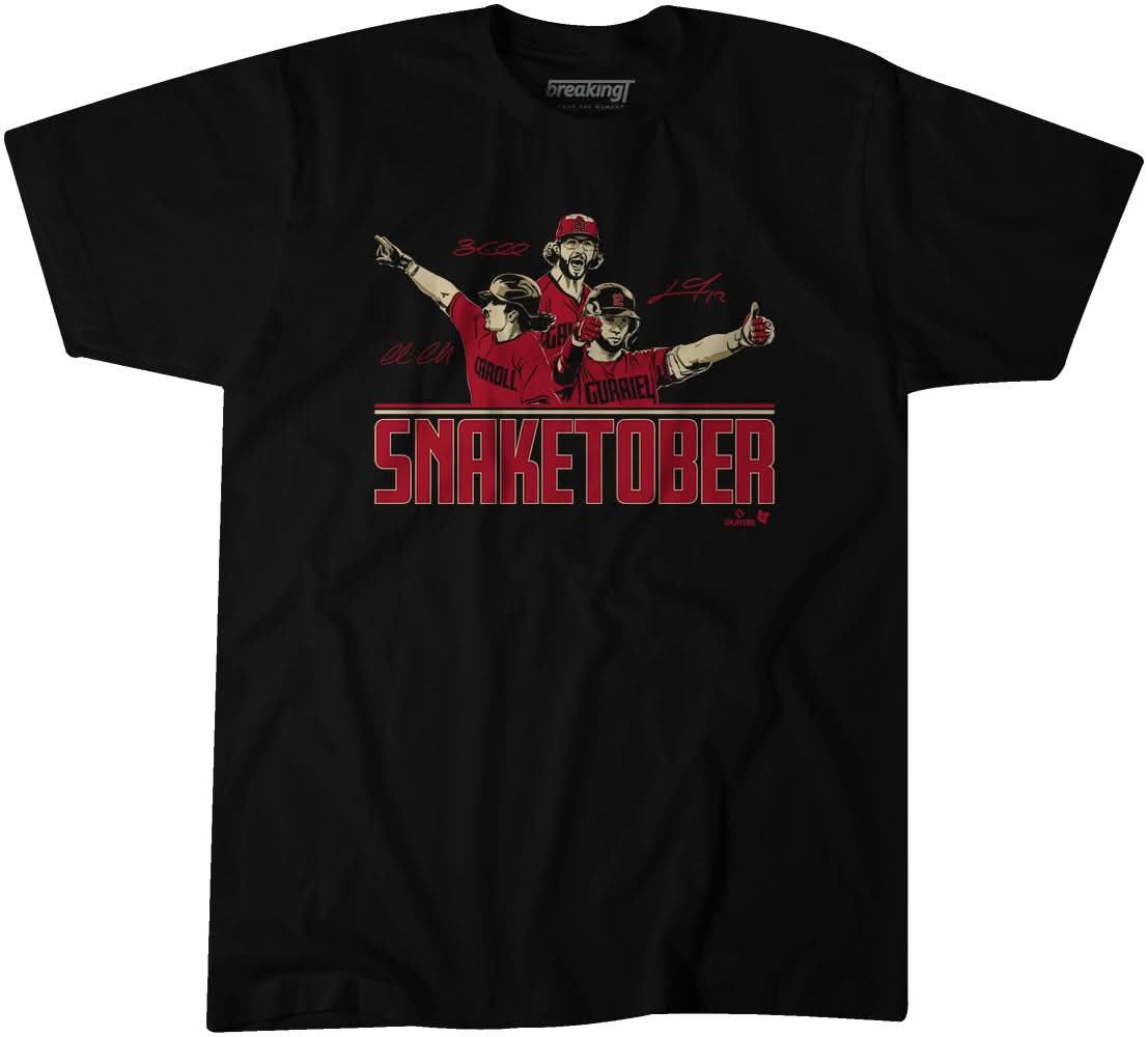 Corbin Caroll, Lourdes Gurriel Jr, and Zac Gallen: Snaketober 1