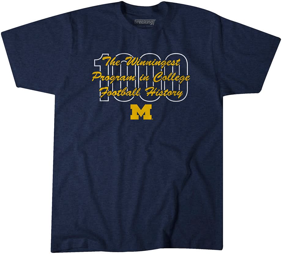 Michigan Football: Winningest Program 1,000 1