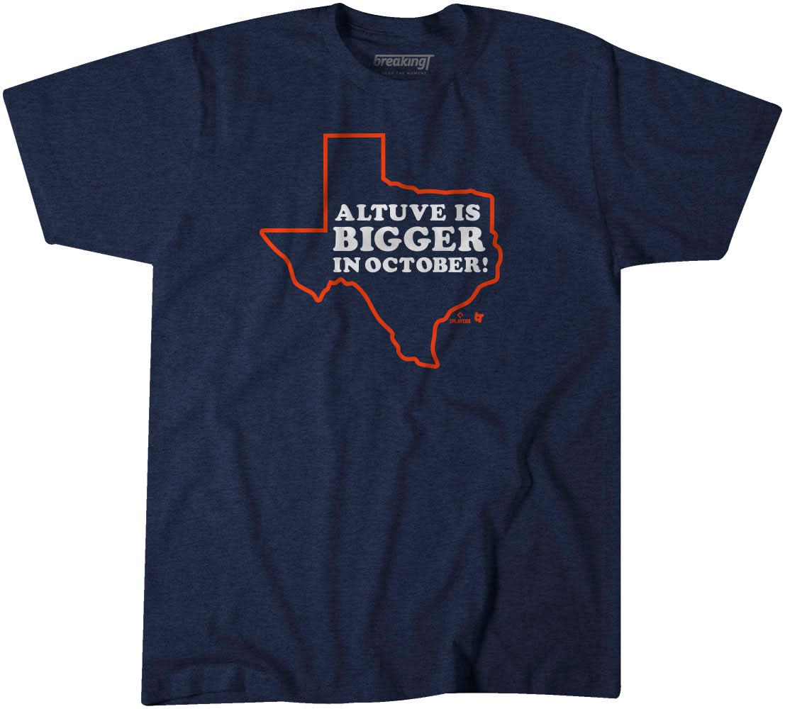 José Altuve Is Bigger In October 1