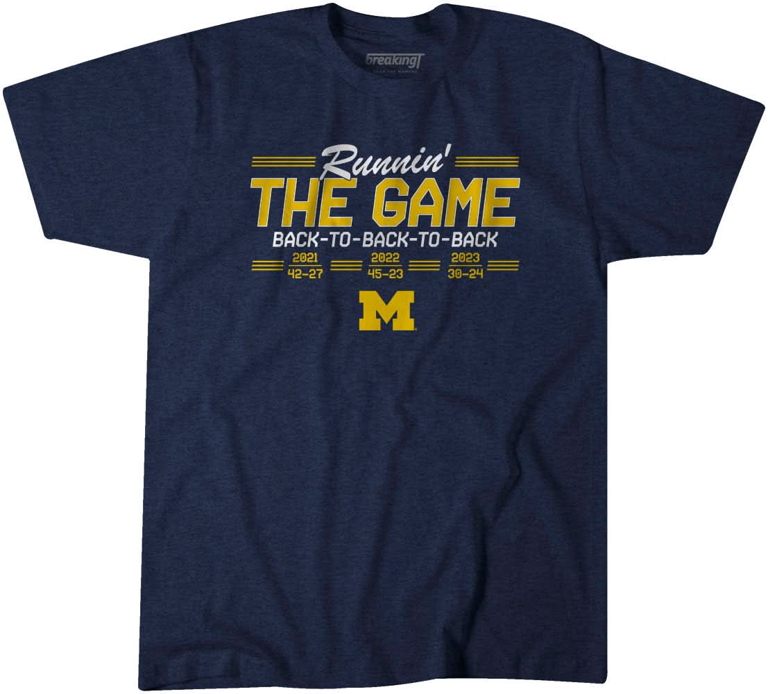 Michigan Football: Back-To-Back-To-Back 1