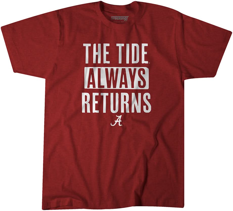 Alabama Football: The Tide Always Returns 1