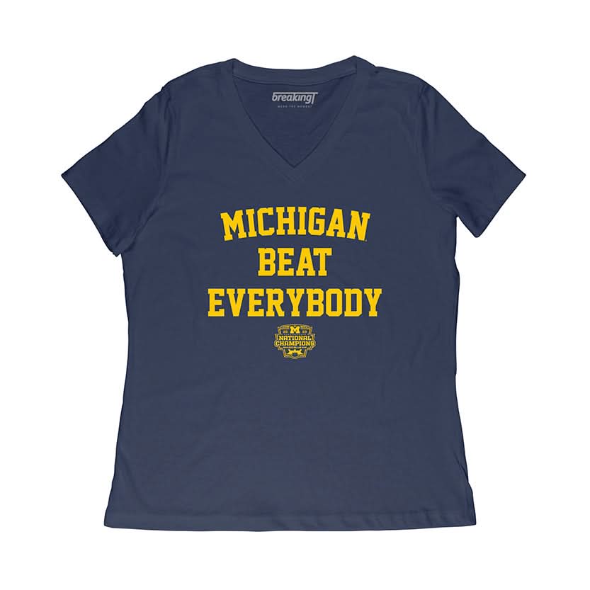 Michigan Football: Michigan Beat Everybody National Champs 3