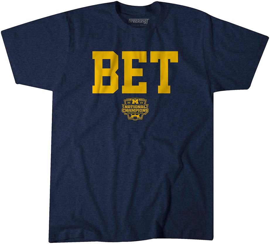 Michigan Football: BET National Champs 2023 1