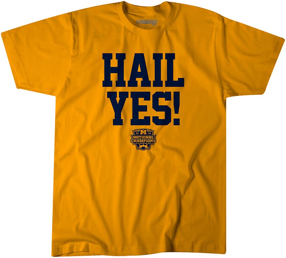 Michigan Football: Hail Yes National Champions 1
