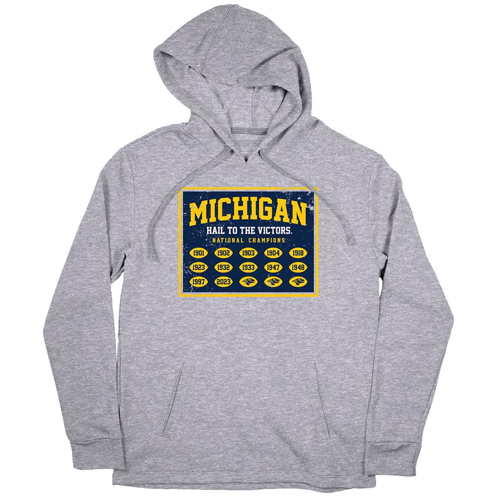 Michigan Football: National Champs Banner 2