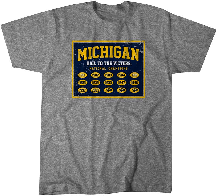 Michigan Football: National Champs Banner 1