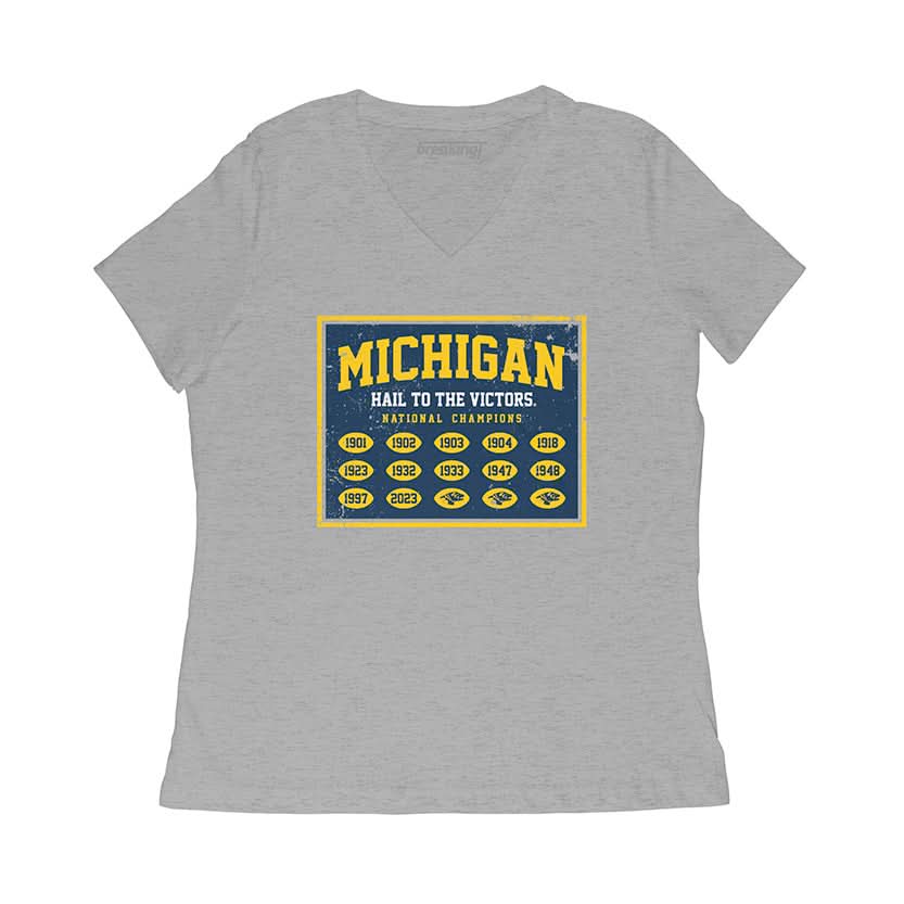 Michigan Football: National Champs Banner 3