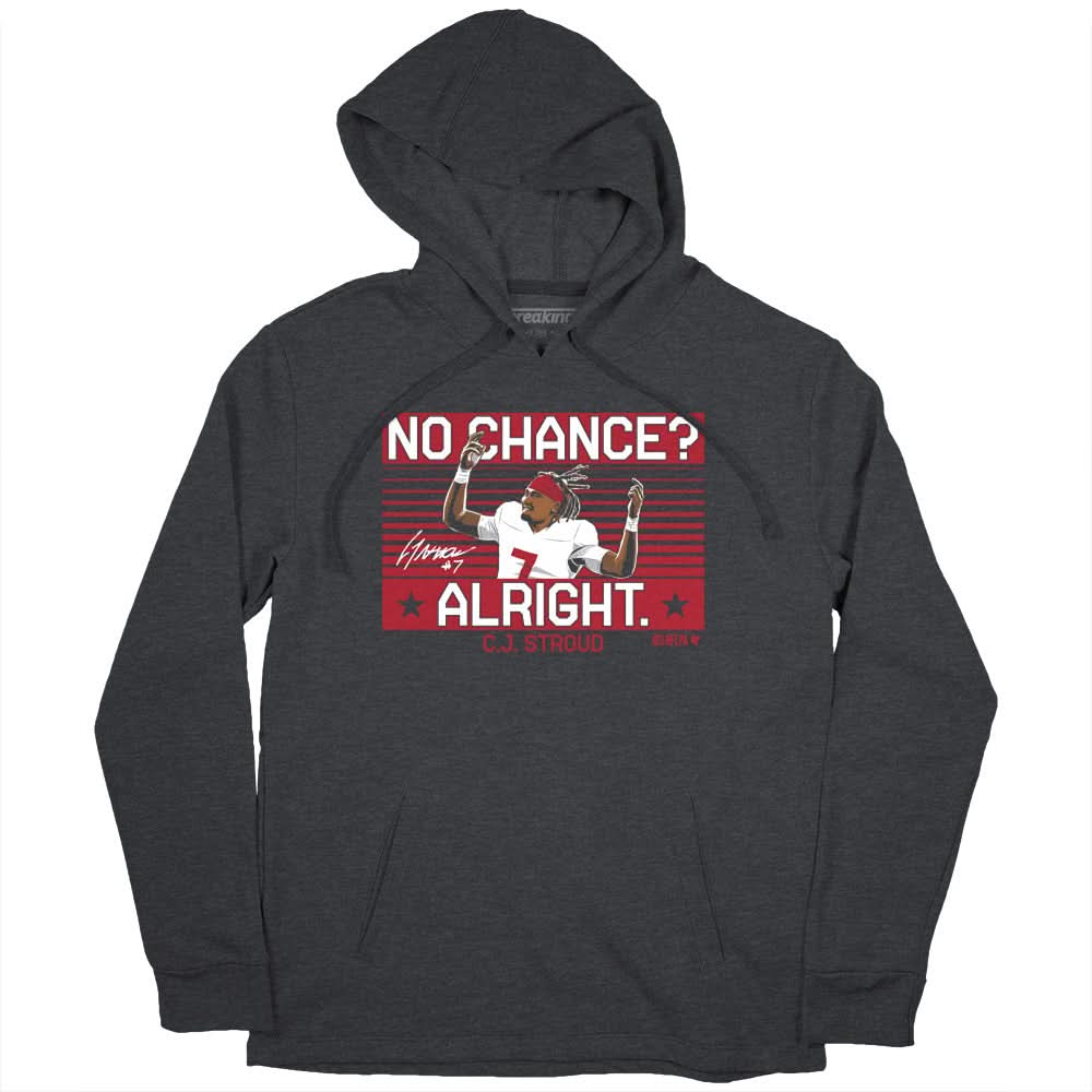 C.J. Stroud: No Chance? Alright. 2