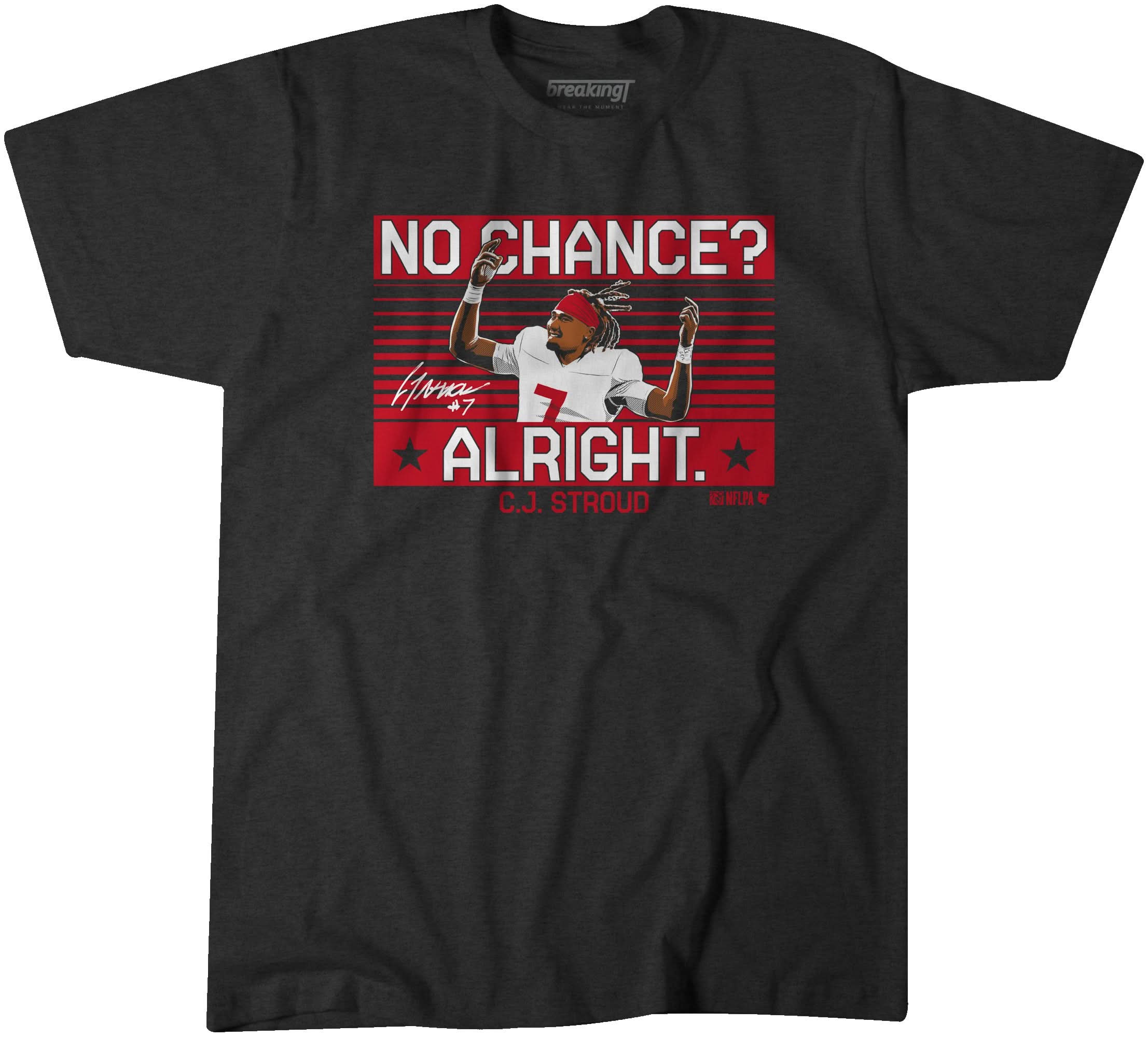 C.J. Stroud: No Chance? Alright. 1