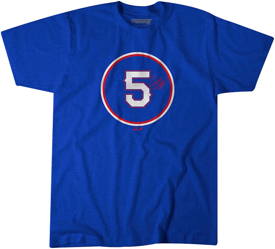 Corey Seager: Number Circle 1