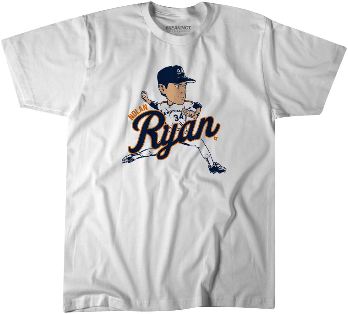 Nolan Ryan: Houston Caricature 1