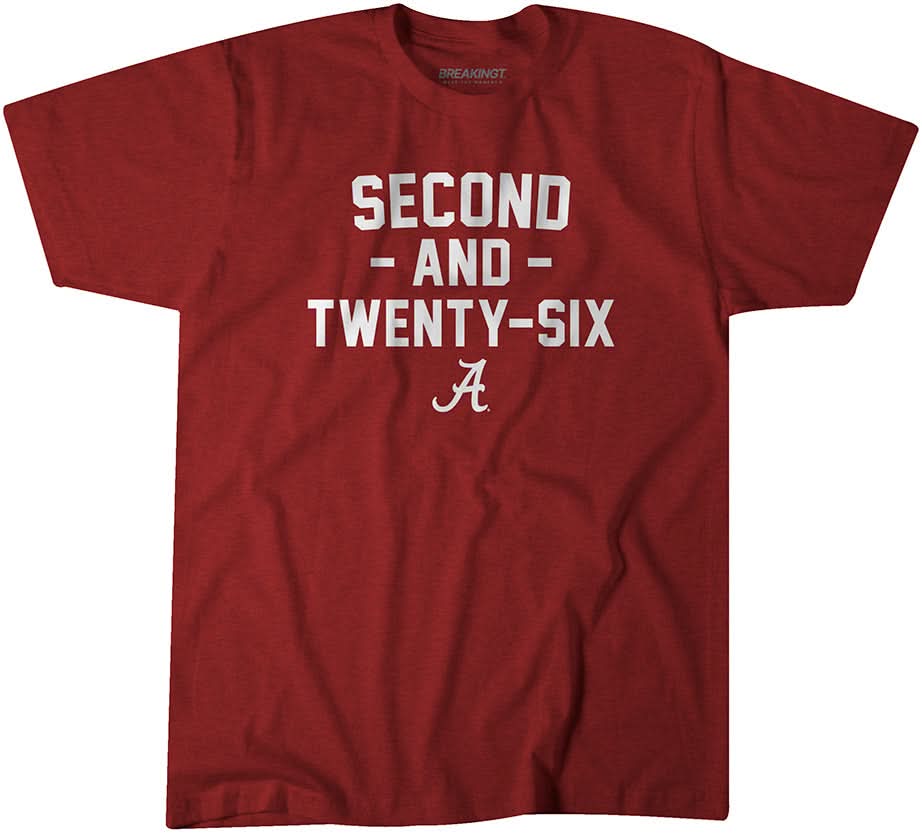 Alabama Football: 2nd & 26 1