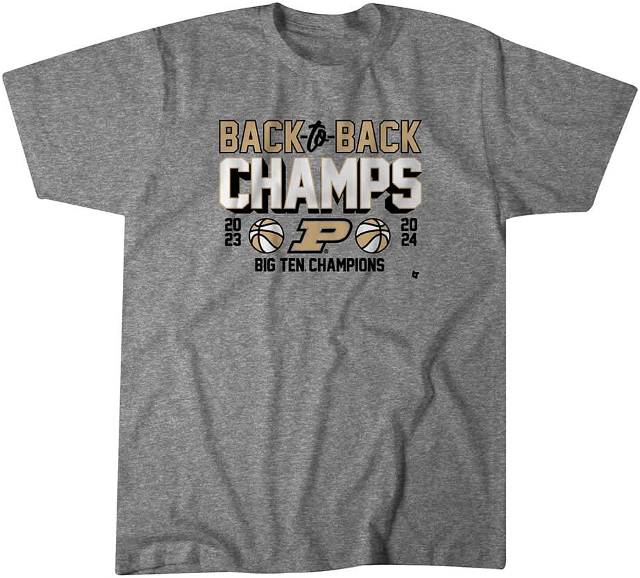 Purdue Basketball: Back-To-Back B1G Champs 1