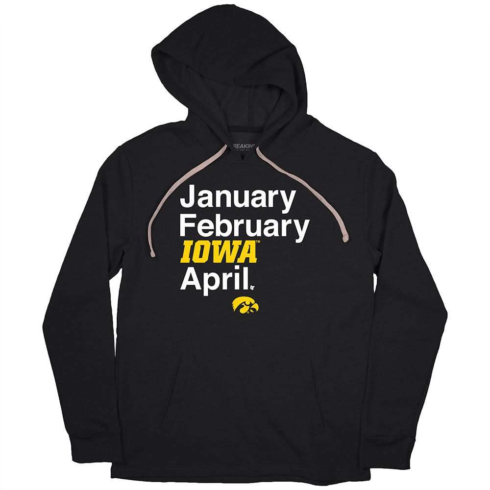 Iowa Basketball: January February Iowa April 2