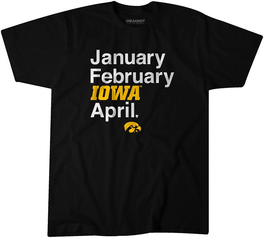 Iowa Basketball: January February Iowa April 1