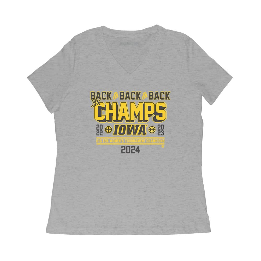 Iowa Basketball: Back-To-Back-To-Back Big Ten Women's Basketball Tournament Champs 3