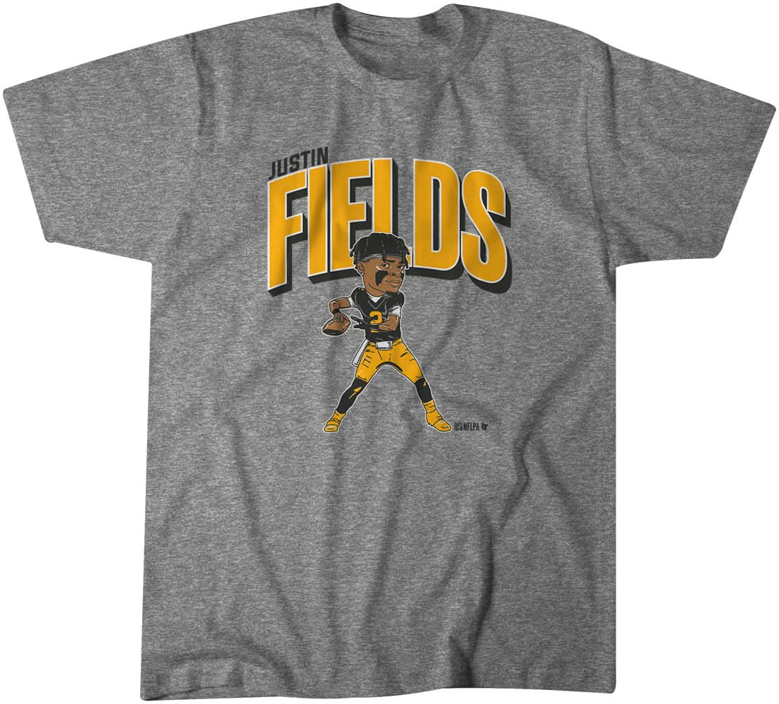 Justin Fields: Pittsburgh Caricature 1