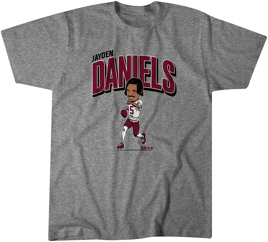 Jayden Daniels: Caricature 1