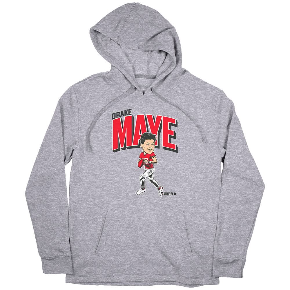 Drake Maye: Caricature 2