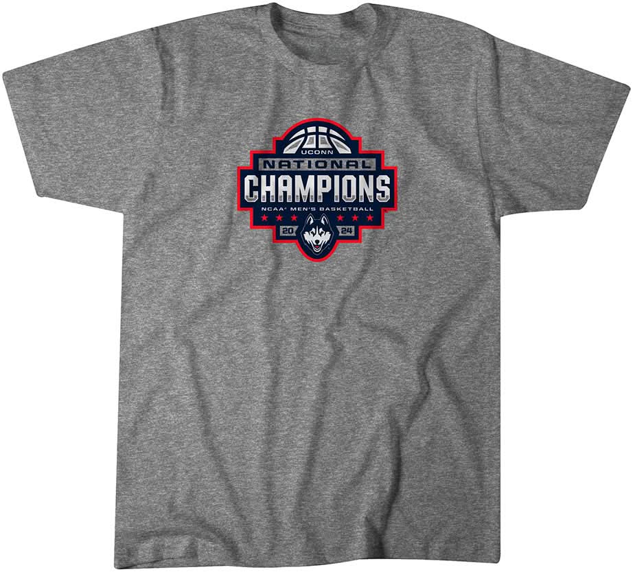UConn Men's Basketball: 2024 National Champions Logo 1