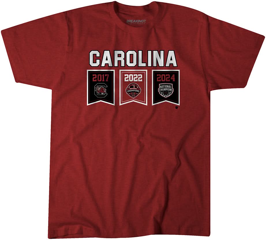 South Carolina Women's Basketball: 2024 Championship Banners 1