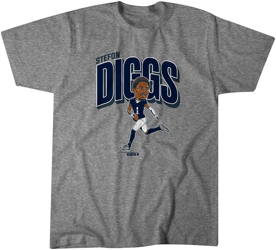 Stefon Diggs: Houston Caricature 1