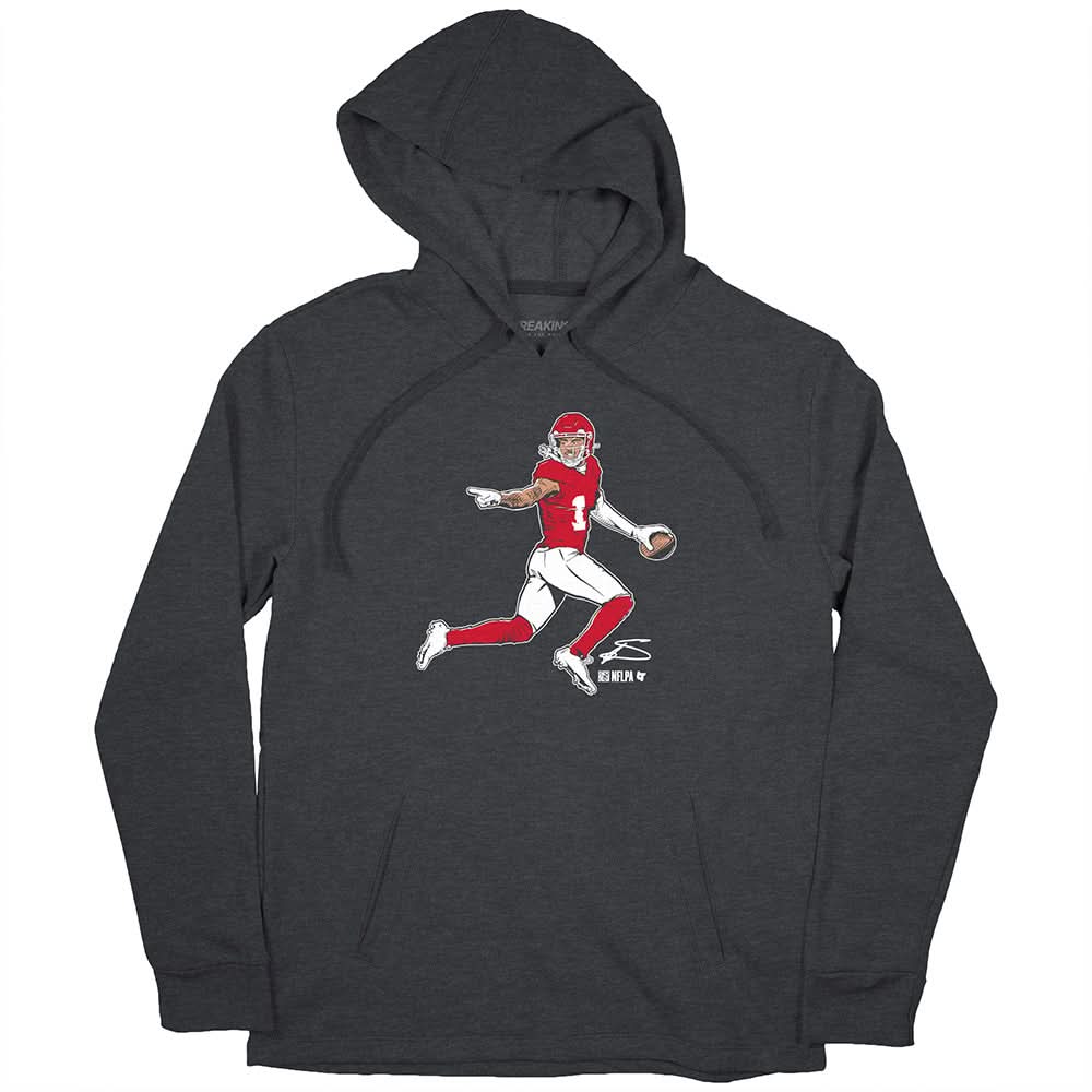 Stefon Diggs: Houston Superstar Pose 2