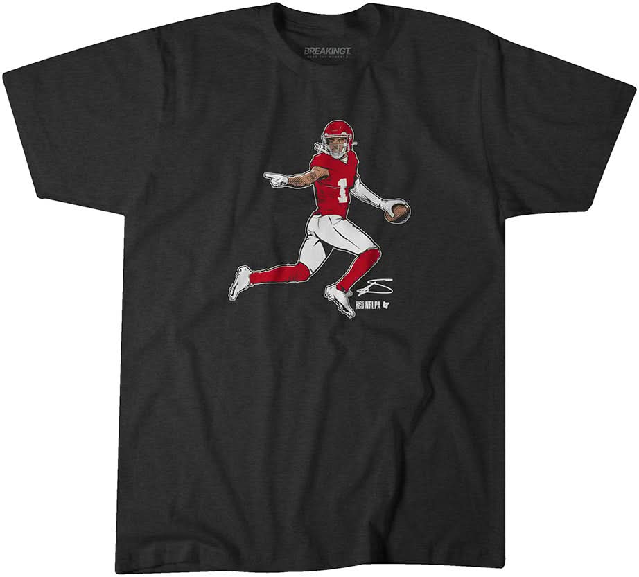 Stefon Diggs: Houston Superstar Pose 1