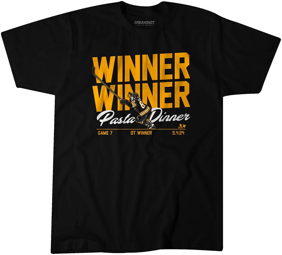 David Pastrnak: Winner Winner Pasta Dinner 1
