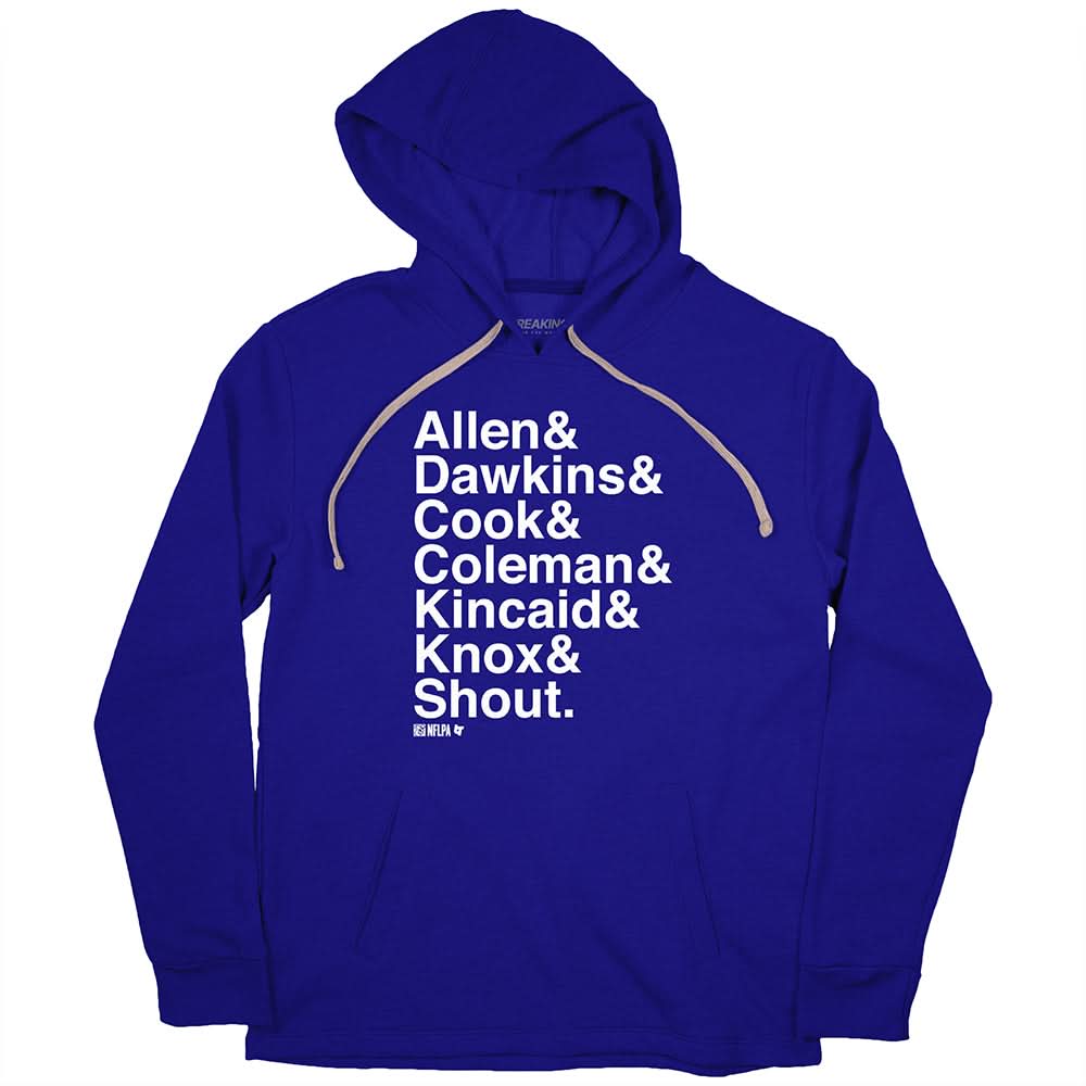Buffalo Ampersand Stars: Allen & Dawkins & Cook & Coleman & Kincaid & Knox & Shout. 2
