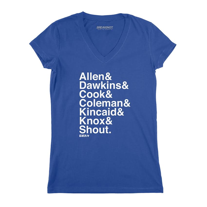 Buffalo Ampersand Stars: Allen & Dawkins & Cook & Coleman & Kincaid & Knox & Shout. 3