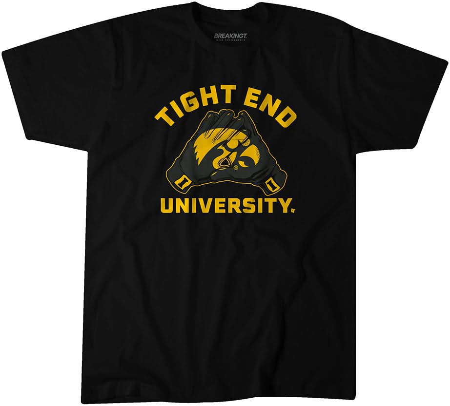 Iowa Football: Tight End University Gloves 1