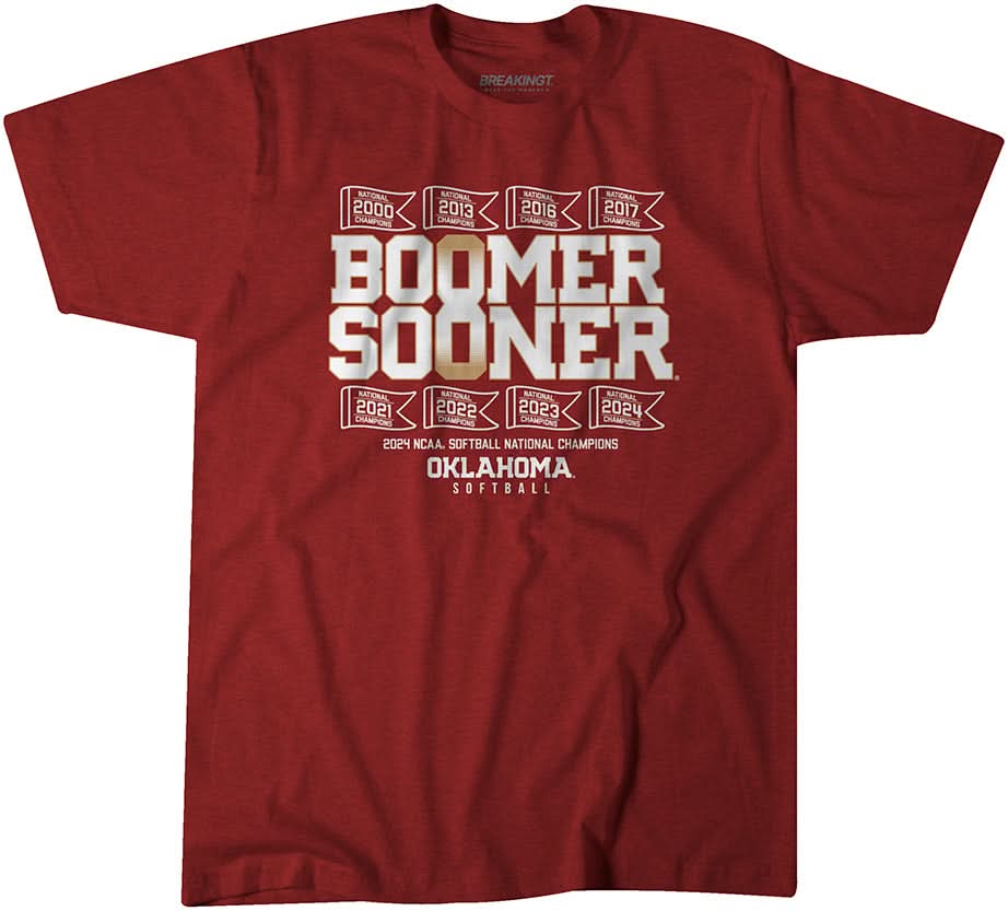Oklahoma Softball: Boomer Sooner 8x Champs 1