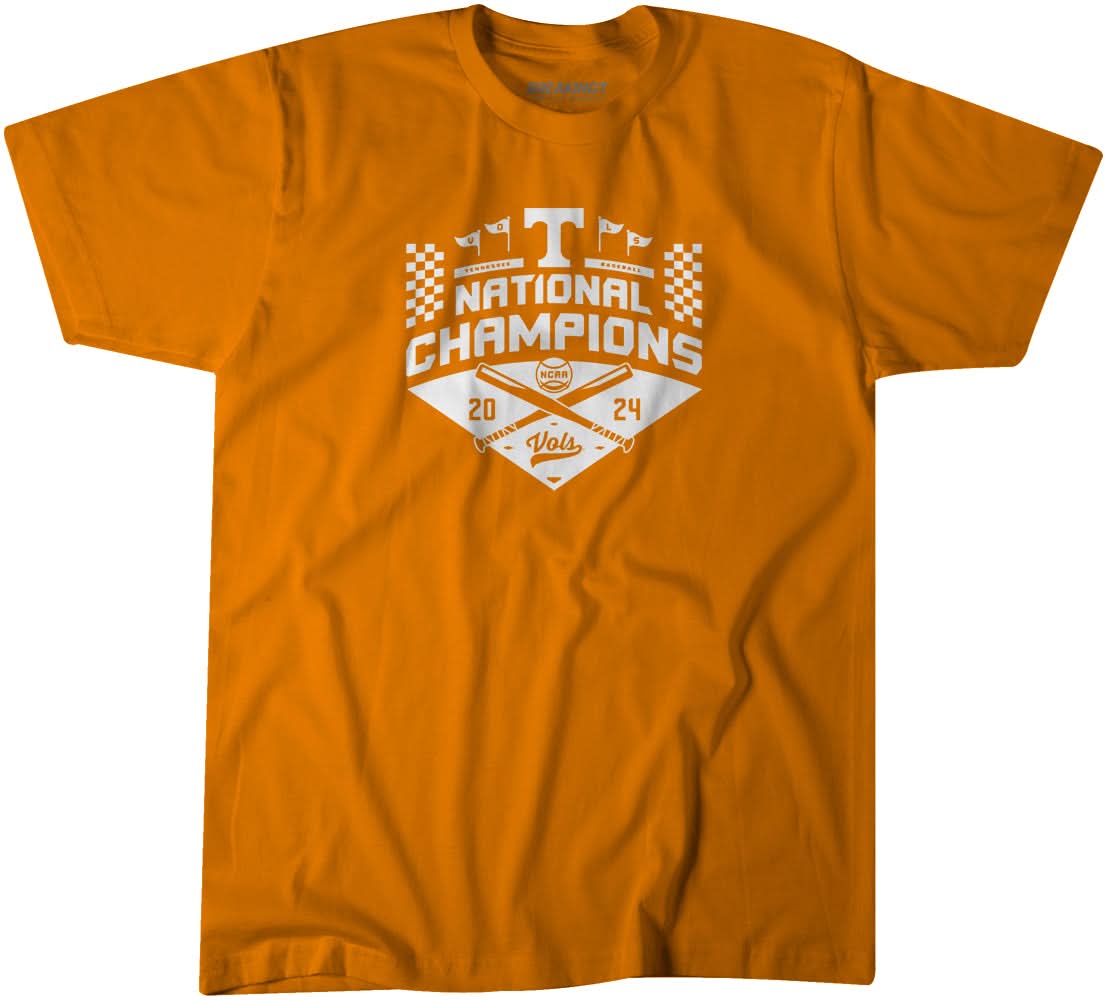 Tennessee Baseball: 2024 College World Series Champions (Orange) 1