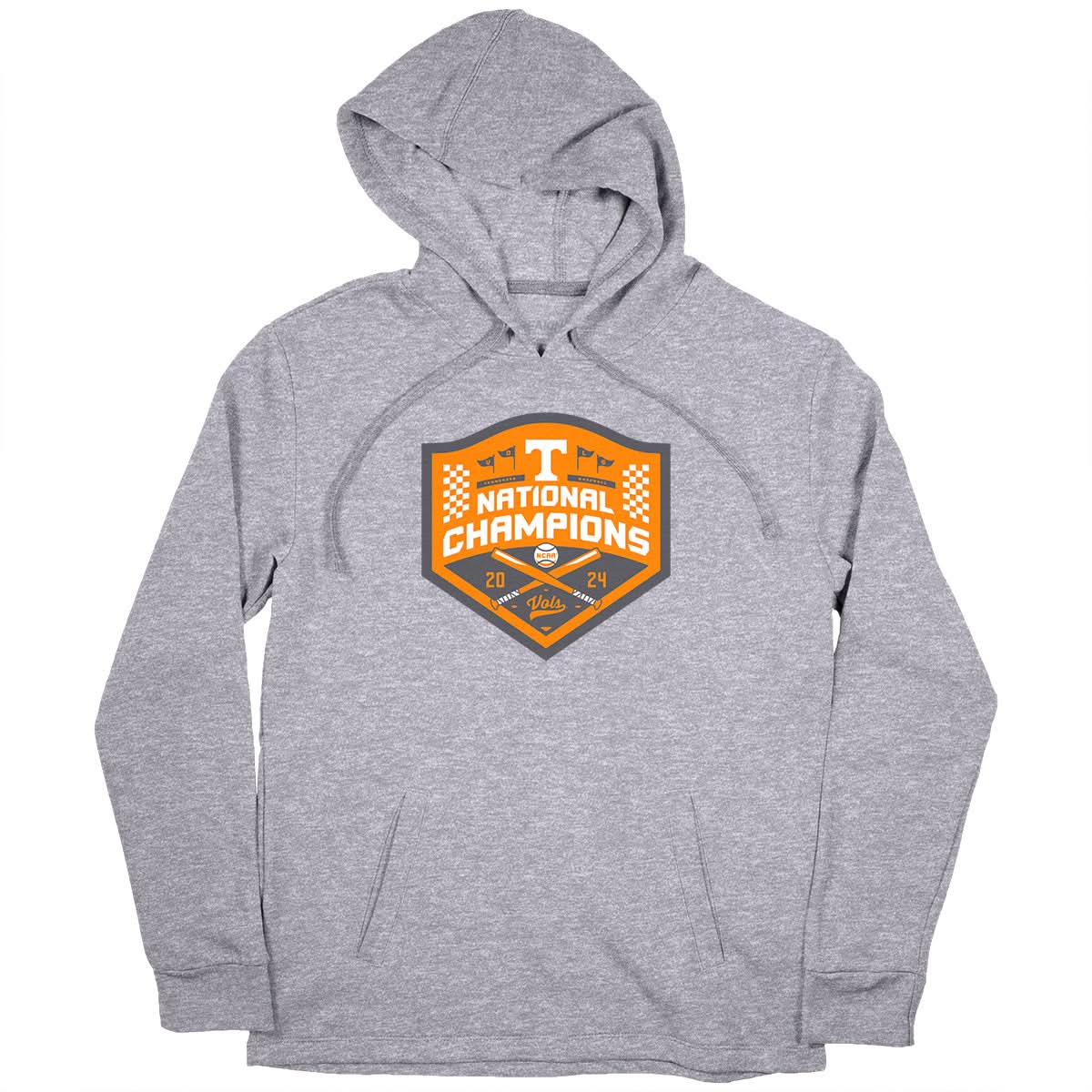 Tennessee Baseball: 2024 College World Series Champions (Gray) 2