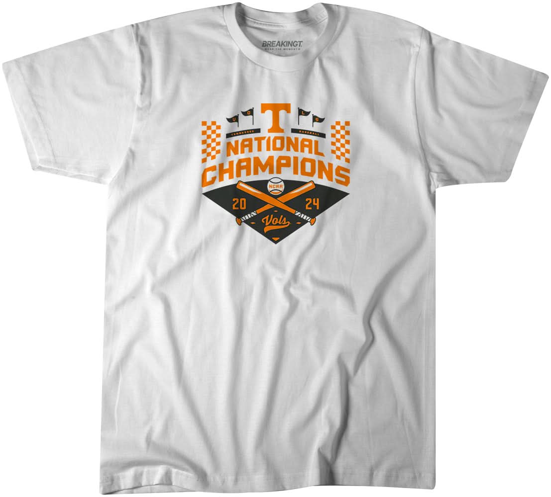 Tennessee Baseball: 2024 College World Series Champions (White) 1