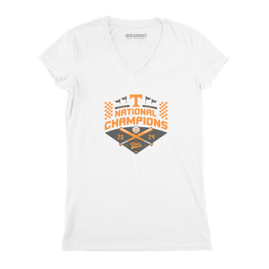 Tennessee Baseball: 2024 College World Series Champions (White) 3